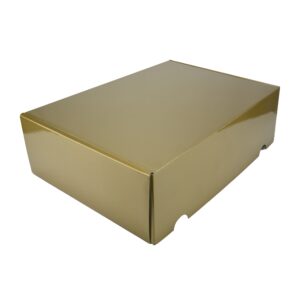 Luxe verzenddoos - Goud (glans) - 34x24x10,5 cm