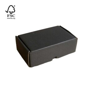 Luxe verzenddoos - Zwart kraft - 32x23x13,5 cm