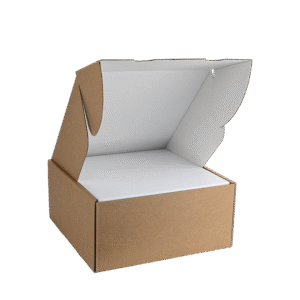 Luxe verzenddoos - Kraft - 25x23x11 cm