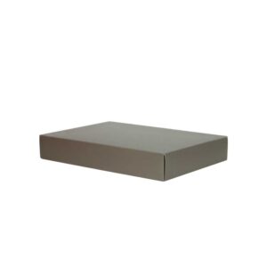 Luxe geschenkdoos - Taupe (mat) - 37x26x6 cm