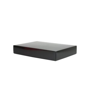 Luxe geschenkdoos - Zwart (glans) - 37x26x6 cm