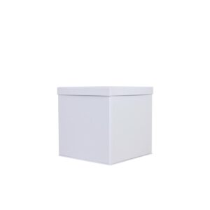 Luxe geschenkdoos - Wit (mat) - 18x18x18 cm
