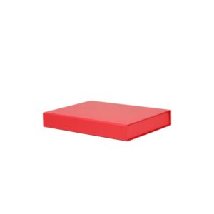 Luxe magneetdoos - Rood (mat) - 22x16x3 cm