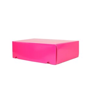 Luxe verzenddoos - Roze (glans) - 34x24x10,5 cm