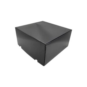 Luxe verzenddoos - Zwart (glans) - 41x41x20,8 cm