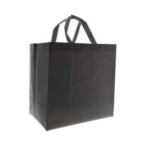 PP non woven draagtas - Zwart - 40x14x40 cm